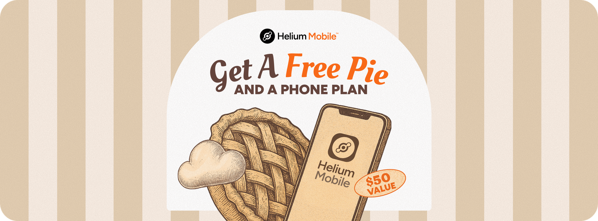 The Only Phone Plan That Comes with Pie